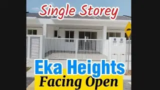 Single Storey Terrace Facing Open - NEW House. Eka Heights KLIA Sepang Bandar Enstek Sri Sendayan 