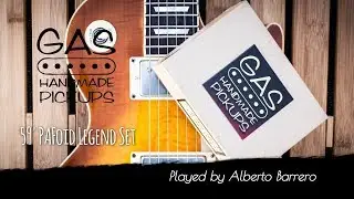 Gas Pickups '59 LEGEND SET - Demo by Alberto Barrero