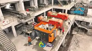 HPY Complete Series of Ore Sorters Onsite #miningtechnology