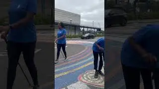 Testing the walking sticks - MHMH PDX Community Walk - July 23rd, 2022