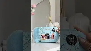 Let&rsquo;s swatch the @Sephora Favorites Cozy & Clean Set✨🩵🪽 #sephora #sephorahaul #preppyyyy #shorts