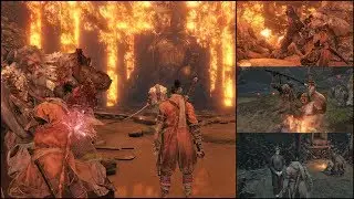 Sekiro: Shadows Die Twice (PC) 4K - Part 28 - Memory: Owl's Bell + Boss: Owl (Father) & Booze