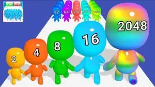 Man Runner 2048 🆚 Count Master gameplay new part 01