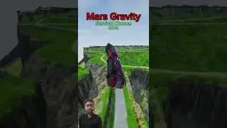 planet gravity test by bus jump test #gravity #crashdrive #beamngdrive #car #shorts