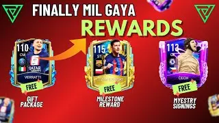 115 MILESTONE, FREE GIFT PACKAGE 🎁 AND MYESTRY SIGNINGS REWARDS. FIFA MOBILE 22.