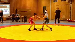 WRESTLING/ RINGEN. ASC BINDLACH-RSC REHAU. LEOPOLD KOLB-NIKOLAI ROHTE.(FREUNDSCHAFTSKAMPF)