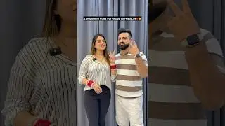 Rules For Happy Married Life❤️🙈 #swatimonga #rajatswati #marriedlife #husbandwife #viral #relatable