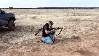 KDE Customs T-REC muzzle brake, 3 year old shooting a 58g bullet from a 243