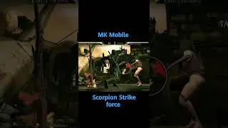 MK Mobile | Scorpion Strike Force Gameplay | All Special Attacks #shorts