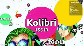 The Best Popsplit Bait! Agar.io Solo Gameplay