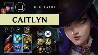 Caitlyn ADC vs Corki - KR Challenger Patch 26.01
