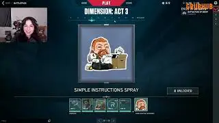Kyedae reacts to New Battlepass and  NEW Valorant UI ＊UPDATE＊