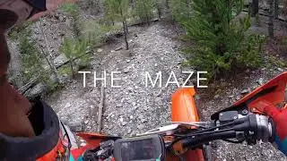 The Maze Dirtbike trails, Cold Creek NV