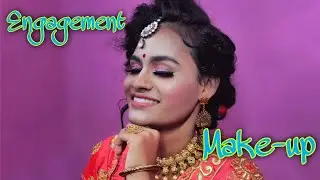 Beautifull Indian Engagement make-up tutorial\\ FIX MY STYLE||