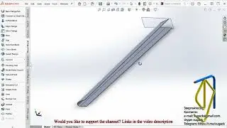 Bending a solid part around a curve and flatten