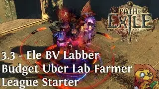 PoE 3.3 - Elementalist Blade Vortex Lab Farmer (Budget Build)