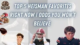 CFB Mid-Season Predictions: Heisman Trophy & National Championship Odds Breakdown
