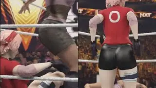 WWE 2K24 #68 stinkface match Hinata Hyuga vs Sakura Haruno