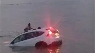Patna Marin drive car accident #patna