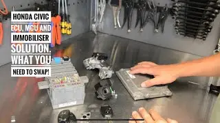 Honds Civic Gen 8 2006-12 faulty ECU, MCU and immobiliser solution what you need to swap.