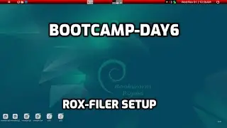 BookwormPup64: bootcamp-d6  basic rox-filer setup