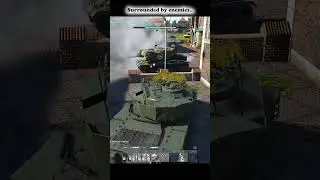 Surrounded in War Thunder #warthunder  @fancythunderWT  #trendingshorts #shorts