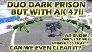 Eliona is back! Duo Darkest Prison With AK Only!! 30 Damage to boss? Lifeafter Dark Prison