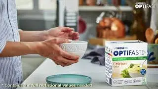 Follow these steps to prepare a delicious chicken soup using Optifast.