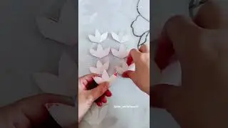 beautifully made using note paper.#notes #art #shortvideo #shortfeed