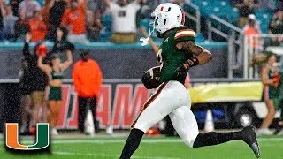 Miami's Mike Harley Has Career-Best Game Against Louisville