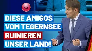 Diese Amigos vom Tegernsee ruinieren unser Land! - Dr. Götz Frömming - AfD-Fraktion im Bundestag
