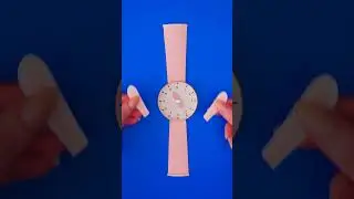 How to make DIY Watch For Kids⌚ #shorts #craftideas
