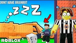 I STOLE THE BEST BRAINROT😂 in Don't Wake The Brainrot Roblox #vtg #roblox #robloxtrend 