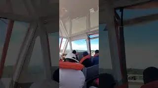 Going back home across the Demerara river to Vreed en Hoop yesterday, Friday, Nov 21, from G/town