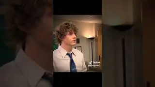 Evan Peters as Luke Cooper in The office adorable cute sweet edit x wrong coffee scene