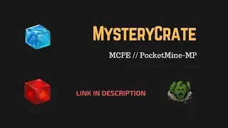 CrateKey // MysteryCrate PLUGIN for Minecraft-PE v1.2 // PocketMine-MP