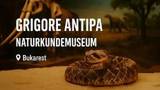 Naturkundemuseum Grigore Antipa Bukarest - Giftige Bewohner - Zoowelt Rum&auml;nien