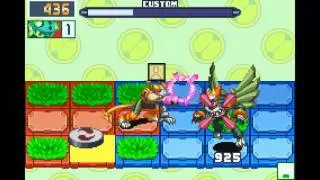 Megaman Battle Network 6: Online NetBattle - MetalEXE Vs Salad