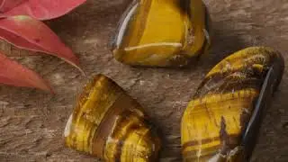 Tigers Eye Tumbled Stones