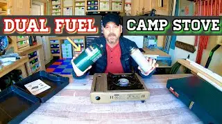 Dual Fuel camping / emergency stove from Gas One. Perfect for the camper!