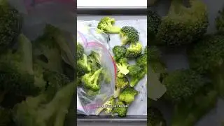 Как правильно заморозить брокколи 🥦