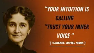 &ldquo;YOUR INTUITION IS CALLING &mdash; UNLOCK EFFORTLESS ABUNDANCE ✨ | FLORENCE SCOVEL SHINN MOTIVATION&rdquo;