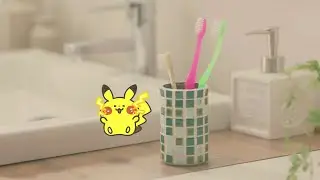 Чисть зубы с Покемонами в приложении Pok&eacute;mon Smile!