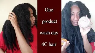 One product wash day. Do you really need 50-11 products? | 4C Natural Hair Care
