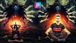 Durga puja photo editing | navratri photo editing by he amit editing