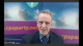 Airtv International   Rodney Hearth interviews Sid Cordle Leader of Christian Peoples Alliance