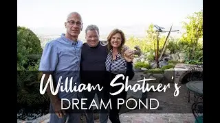 Building William Shatner's Dream Home Koi Pond and Waterfalls