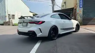 BMW G22  430I B48 升級HJS Downpipe 200鉬 OPF當派