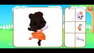🩰 Ballerina Build-A-Character Shape Matching Puzzle - Puzzle Kids Jigsaw Puzzles Walkthrough