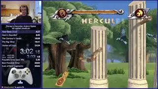 Disney's Hercules: Action Game All Letters Medium Speedrun in 31:01 (PC Steam version)